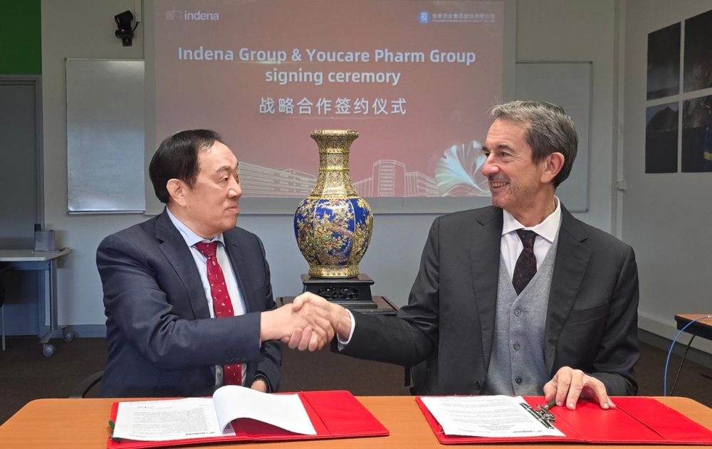 悦康药业与INDENA在法国签署大健康战略协议 十七年合作再升级