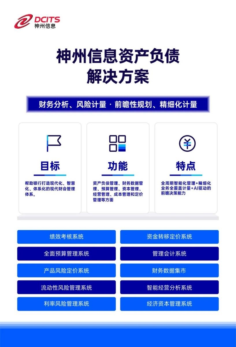 连中八元，神州信息资产负债管理解决方案领跑市场